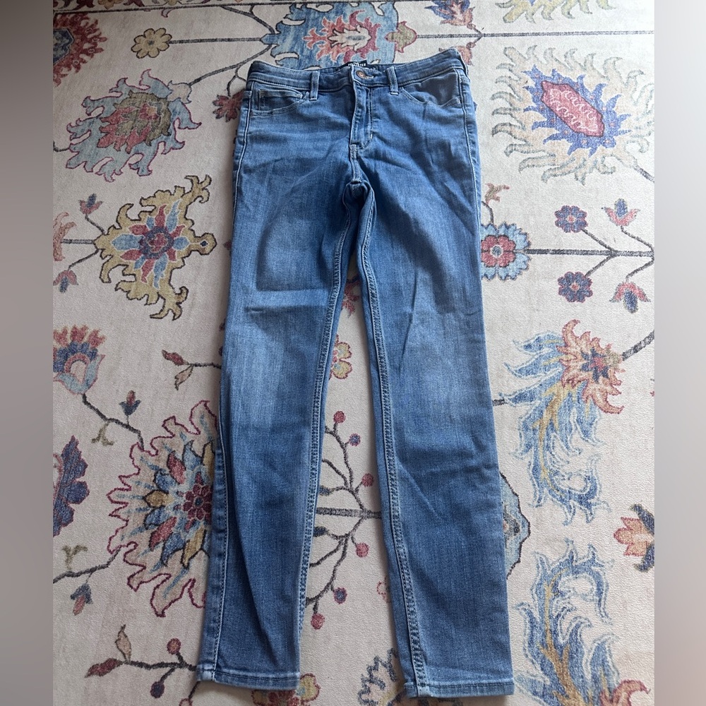 Hollister Women's Skinny Leg Jeans - Blue